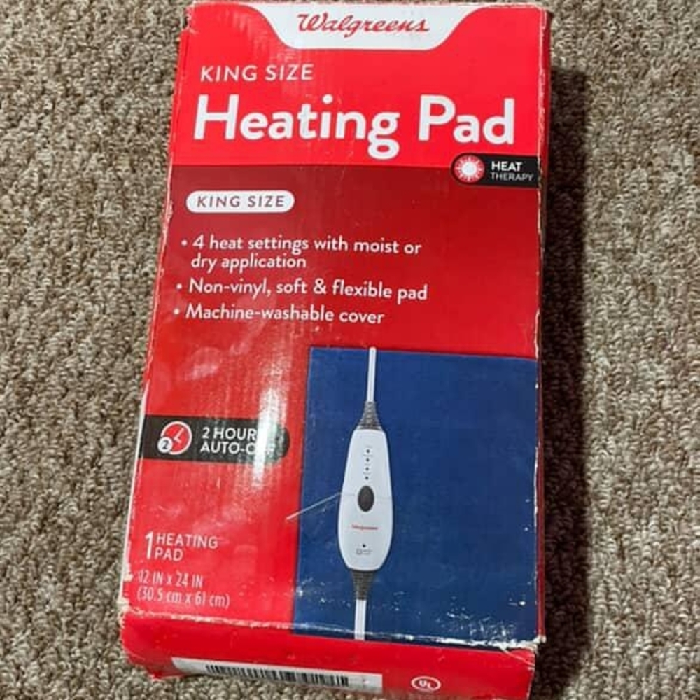 Walgreens Red Heating Pad